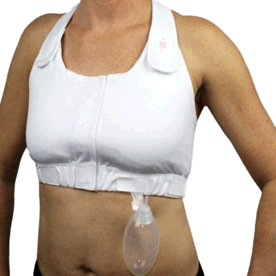 Heart and Core Post-Surgical Bra with Drain Fasteners - Promedics Products,  LLC